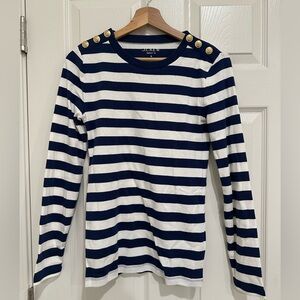 J Crew Nach Striped Long Sleeve Shirt